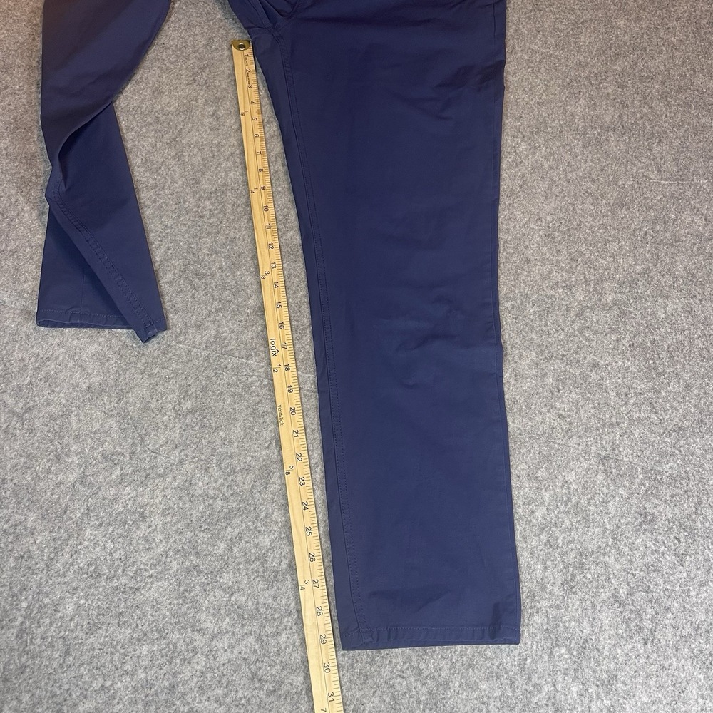 Vineyard Vines Performance Golf Stretch Comfort Blue Pants Mens 36x30 5-Pocket - Picture 9 of 10